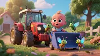 Baby Tractor and the Firefly Friends | Fun Kids Songs & Nursery Rhymes for Toddlers