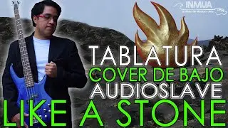 Like a stone - Audioslave (Cover de BAJO con PARTITURA y TABLATURA   BASS cover + TAB & SHEET MUSIC)