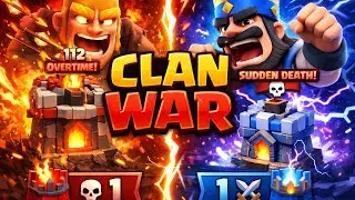 Clan War Battle That Decided Everything! 😱 | Clash Royale