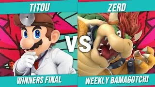 Weekly Bamagotchi #116 - titou(Dr  Mari)o vs zerd(Bowser) - Winners Final