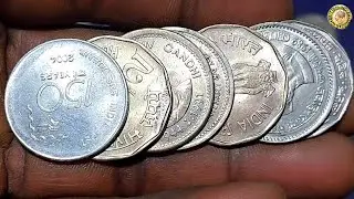 Half rupee 1944 L mint george vi king silver #coins @britishindianoldcoins 