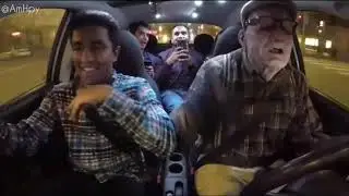 Grandpa Uber Driver Shocked Everyone By His Rap