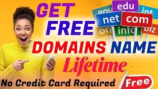 Get Free Premium Domain 2022 | .Web .NET .Org Free Domain Name for Life Time Free