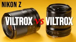 VIltrox AF 23mm f/1.4 Z (vs AF 24mm f/1.8 Z) Review