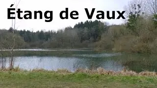 WWI Battlefield Verdun, Étang de Vaux, Pond of Vaux today 1.WK Vauxteich Schlachtfeld Verdun heute