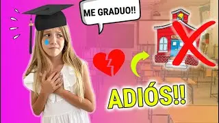 DANIELA SE DESPIDE PARA SIEMPRE SE EMOCIONA LLORA 😭 RUTINA DE MAÑANA DE ÚLTIMO DÍA DE CLASES