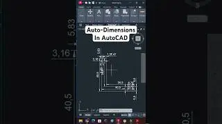 ✅Automatic Dimension in AutoCAD, Autolisp command  #shorts #viral #new