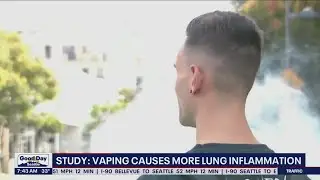 Study: Vaping causes more lung inflammation that cigarettes | FOX 13 Seattle