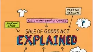 #The sales of Goods Act,1930#Day -I#Essential Elements of Sale