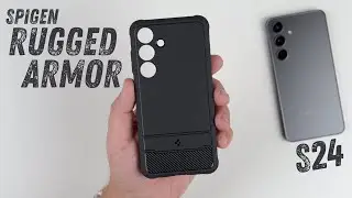 Чехол для Samsung Galaxy S24 &mdash; Spigen Rugged Armor