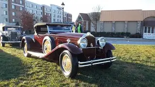 Pre War Cars Driving In Packard,LaSalle,Studebaker,Ford and Buick 2020 AACA Special Fall Nat Video 6