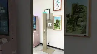 Transparent OLED Self Service Kiosk #kioskdesign #kiosksolutions