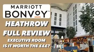 Marriot Bonvoy Heathrow, full tour and review.