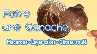 Ganaches faciles ! (chocolat noir / blanc / au lait)