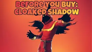 Cloaked Shadow Fortnite Skin and BackBling on other Skins! Before you buy