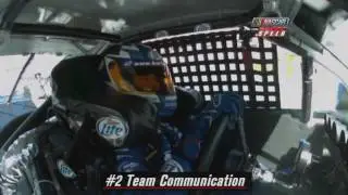 2009 NASCAR Martinsville Spring Race Sprint Cup radio recap HD