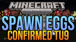 Minecraft (Xbox 360) : SPAWN EGGS Confirmed! - TU9 | NO Jungles or Ocelots? (Screenshot)