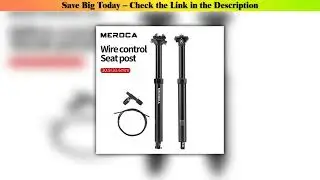 MEROCA Bicycle Dropper Seat Post 272309316x425mm Internal Routing Cable Remote Wire Control Lift
