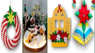 Top 4🌲 Christmas decoration ideas 🌲 // Christmas decorate kaise karen // diy decoration ✨
