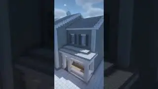 Minecraft: City Town House Exterior #shorts
