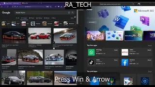 Windows 10 Shortcut for Screen Split