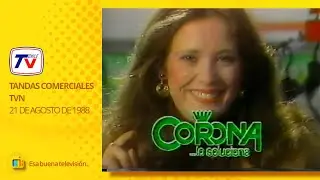 Tandas Comerciales TVN (21 de Agosto de 1988)