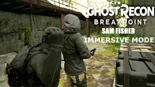 GHOST RECON BREAKPOINT Immersive Mode,  Sam Fisher  Deep State DLC  GAMEPLAY