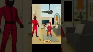 Help Ballerina Cappucino from Squidgame Security 😱😰 #gameplay #horror #funny