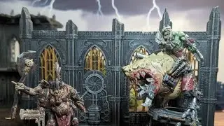 Отчет о сражении между Гвардией Смерти и Орками в Warhammer 40k 10-й редакции.
