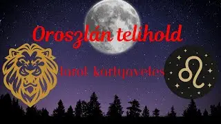 Telihold kártyavetés -  Február 1- az  Oroszlán jegyében