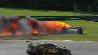 IMSA Weathertech Championship 2025 | VIR Race | Formal Big Fire Crash