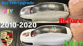 Porsche Key Fob Cover | Shell Easy Replacement DIY