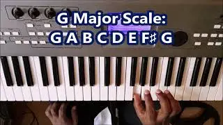 G Major scale @Mantius Cazaubon Lessons