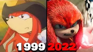Evolution of Knuckles 1999 - 2022