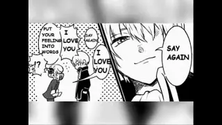 Say LOVE game, who blushing first will LOSE [ Okita - Kagura ] Gintama okikagu