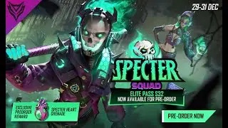 Elite Pass: Specter Squad | Preorder Now