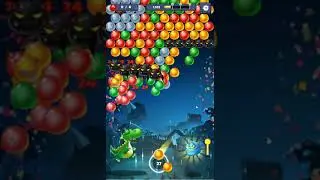 Bubble Shooter Level 63 - No Boosters
