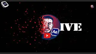 Particle Text Disintegration Animation in After Effects - After Effects Tutorial | No Plugins Used