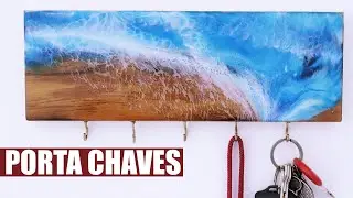 NOVA técnica de mar em RESINA de um jeito que você NUNCA VIU!