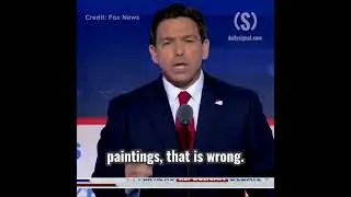 'LOUSY PAINTINGS': DeSantis Slams Hunter Biden