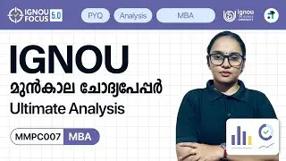 MMPC 007 Business Communication | MBA | IGNOU PYQ Analysis | Kerala's No.1 IGNOU Coaching Platform