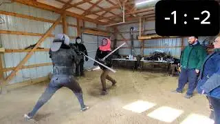 HEMA Longsword 'Clean' Competition with Sharp Simulators