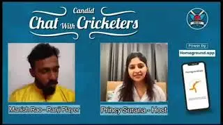 Video Interview of Ranji Player Manish Rao