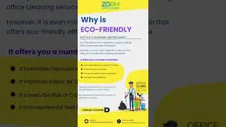 Why is Eco-Friendly Office Cleaning Important?  #officecleaners #cleaners #commercialcleaning