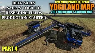 Yogiland 4x Multifruit & Factory Map v19 Live Multiplayer Letsplay Part 4