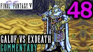 Final Fantasy V Walkthrough Part 48 - Galuf Vs Exdeath: The Showdown