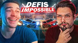 3 DEFIS IMPOSSIBLE AVEC GASPOW SUR ROCKET LEAGUE !! ☠️🤣
