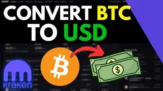 Kraken - How To Convert Bitcoin (BTC) To USD (US Dollars) - Easy Guide