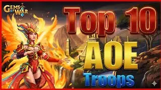 Gems of War Top 10 Best AOE Damaging Troops #gemsofwar #gemsofwarexplore12 #crisppurpose #rpggame