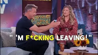 Gordon Ramsay ERUPTS On Kelly Clarkson's Show After Explosive Confrontation